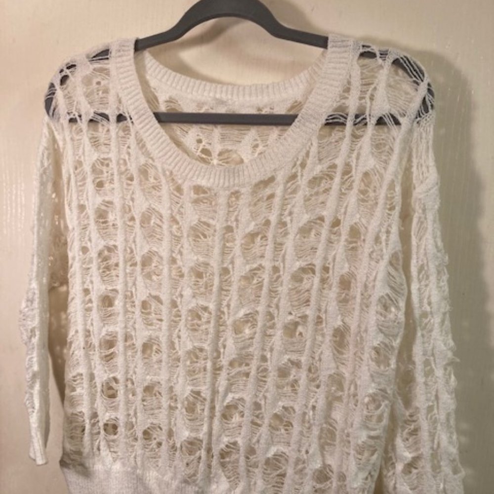 Knit Crochet Sweater